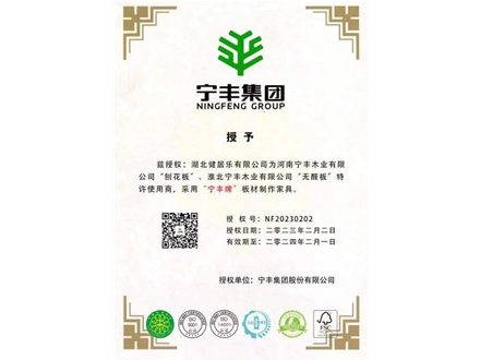 宁丰授权书